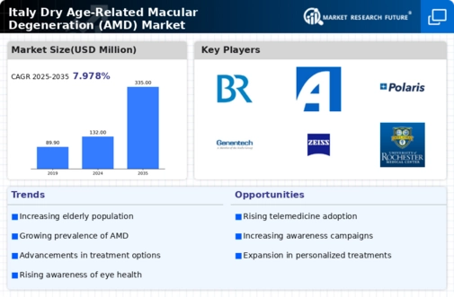 Italy Dry Age Related Macular Degeneration (AMD) Market Infographic