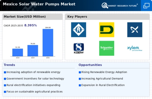 Mexico Solar Water Pumps Market Infographic