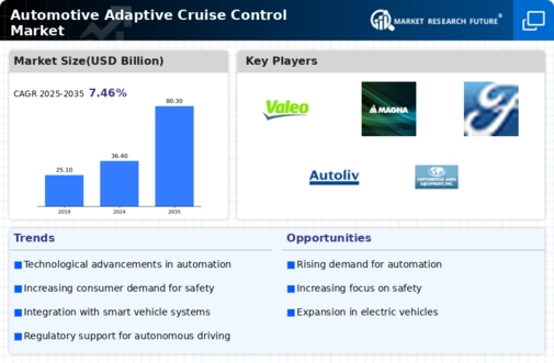 Automotive Adaptive Cruise Control Market Infographic