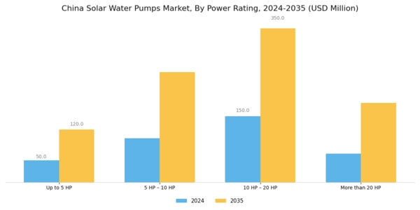 China Solar Water Pumps Market Segment Image 2