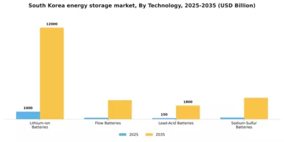 South Korea Energy Storage Market Segment Image 3