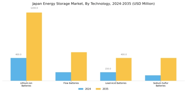 Japan Energy Storage Market Segment Image 0
