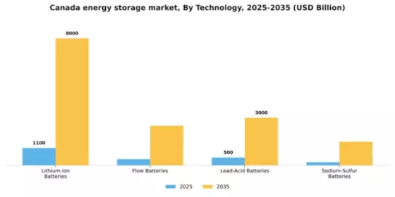 Canada Energy Storage Market Segment Image 3