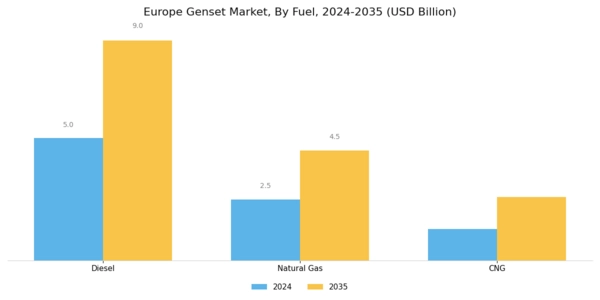 Europe Genset Market Segment Image 1