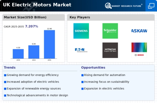 UK Electric Motors Market Infographic