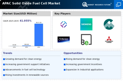 APAC Solid Oxide Fuel Cell Market Infographic