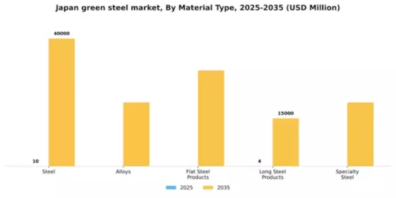Japan Green Steel Market Segment Image 2