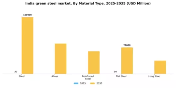 India Green Steel Market Segment Image 2