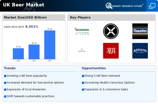 UK Beer Market Infographic