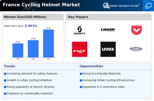 France Cycling Helmet Market Infographic