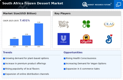 South Africa Frozen Dessert Market Infographic