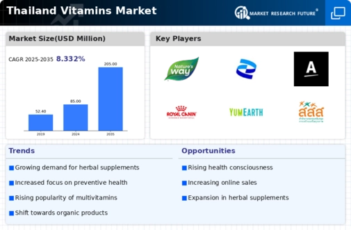 Thailand Vitamins Market Infographic