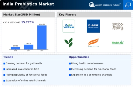 India Prebiotics Market Infographic