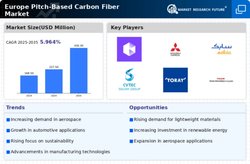 Europe Pitch Based Carbon Fiber Market Infographic