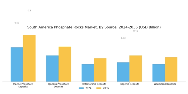 South America Phosphate Rocks Market Segment Image 0