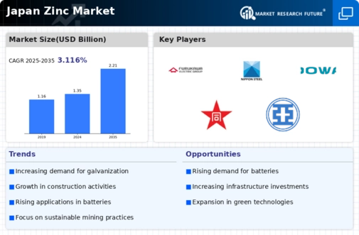 Japan Zinc Market Infographic