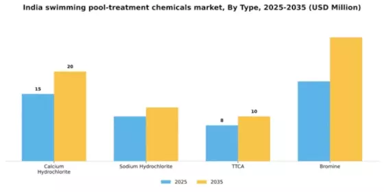 India Swimming Pool Treatment Chemicals Market Segment Image 1