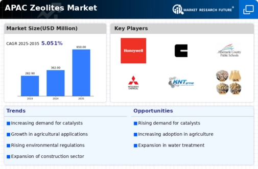 APAC Zeolites Market Infographic