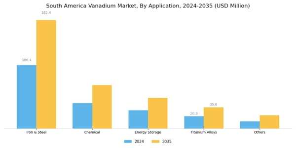 South America Vanadium Market Segment Image 2