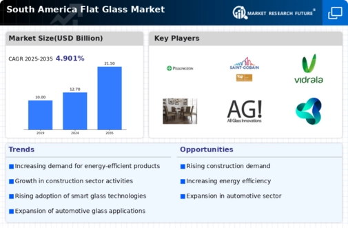 South America Flat Glass Market
 Infographic