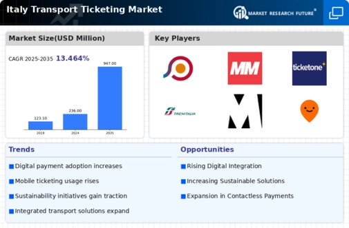 Italy Transport Ticketing Market Infographic