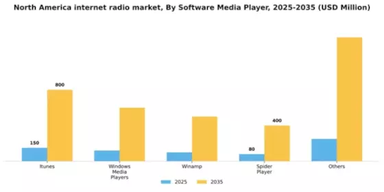 North America Internet Radio Market Segment Image 3
