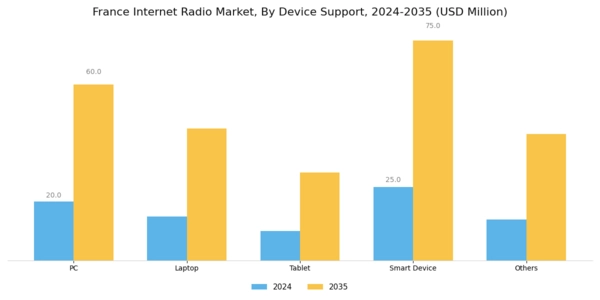 France Internet Radio Market Segment Image 2