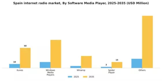 Spain Internet Radio Market Segment Image 3