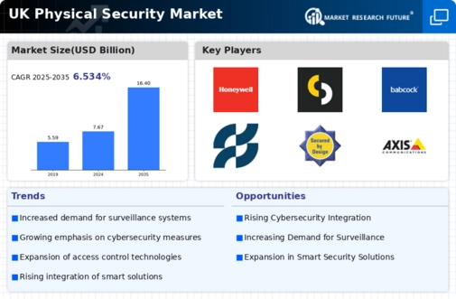 UK Physical Security Market Infographic