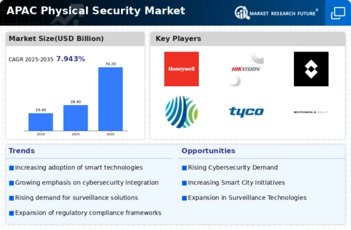 APAC Physical Security Market Infographic