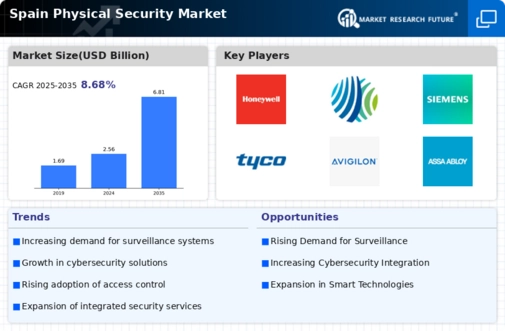 Spain Physical Security Market Infographic