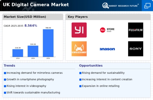 UK Digital Camera Market Infographic