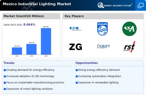 Mexico Industrial Lighting Market Infographic
