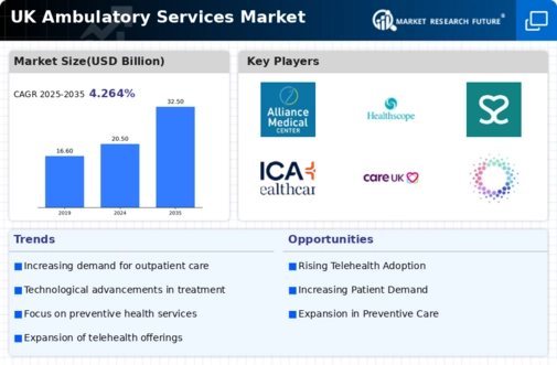 UK Ambulatory Services Market Infographic