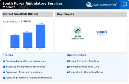 South Korea Ambulatory Services Market Infographic
