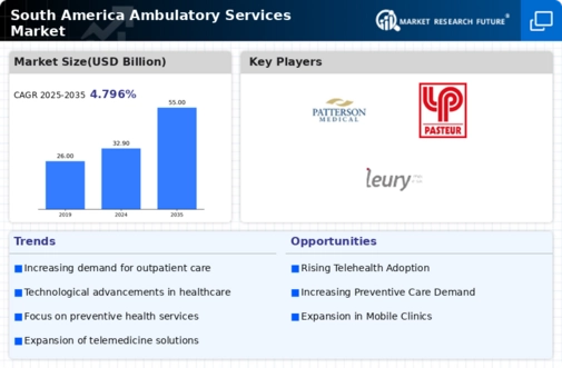 South America Ambulatory Services Market Infographic