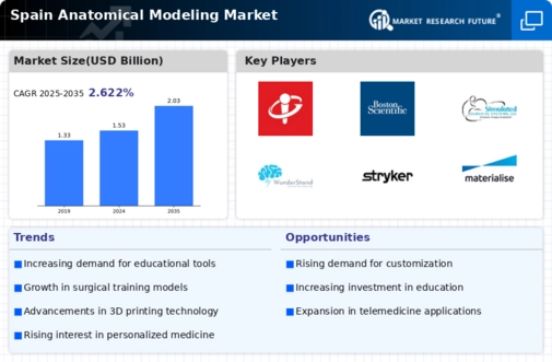 Spain Anatomical Modelling Market Infographic