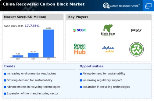 China Recovered Carbon Black Market Infographic