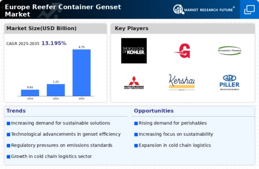 Europe Reefer Container Genset Market Infographic