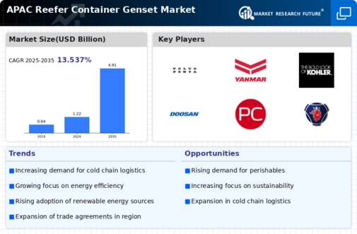 APAC Reefer Container Genset Market Infographic