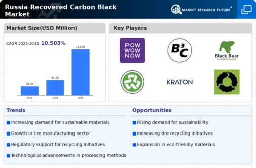 Russia Recovered Carbon Black Market Infographic