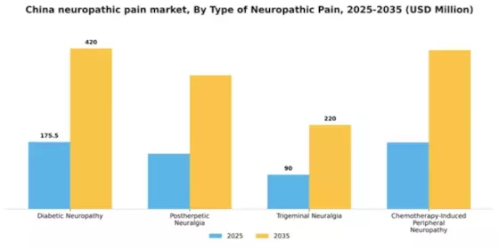 China Neuropathic Pain Market Segment Image 3