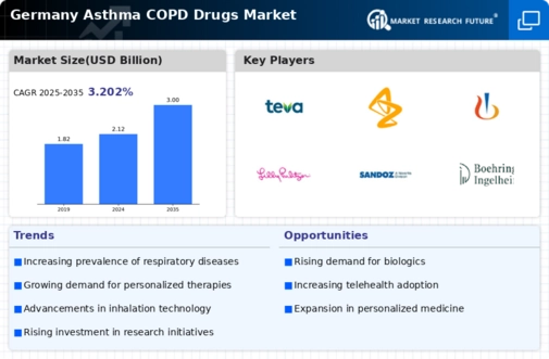 Germany Asthma COPD Drugs Market Infographic