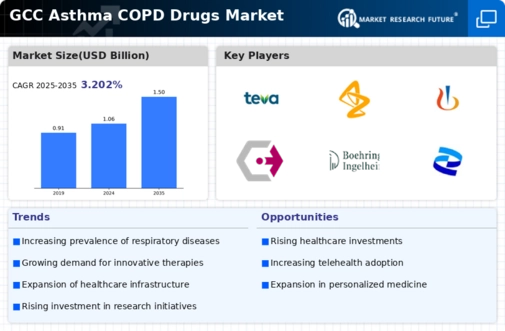 GCC Asthma COPD Drugs Market Infographic