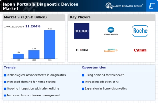 Japan Portable Diagnostic Devices Market Infographic