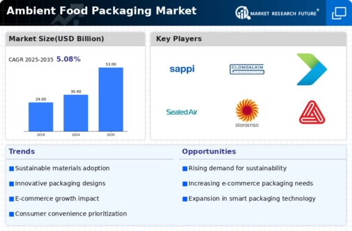 Ambient Food Packaging Market Infographic