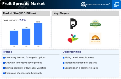 Fruit Spreads Market Infographic