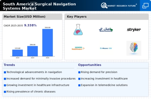 South America Surgical Navigation Systems Market Infographic