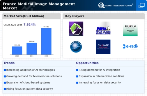 France Medical Image Management Market Infographic