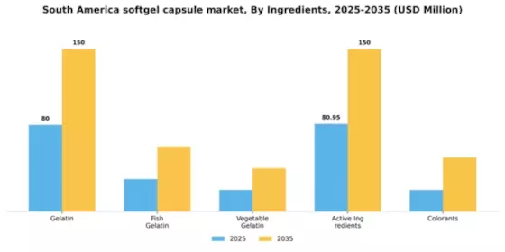 South America Softgel Capsule Market Segment Image 3